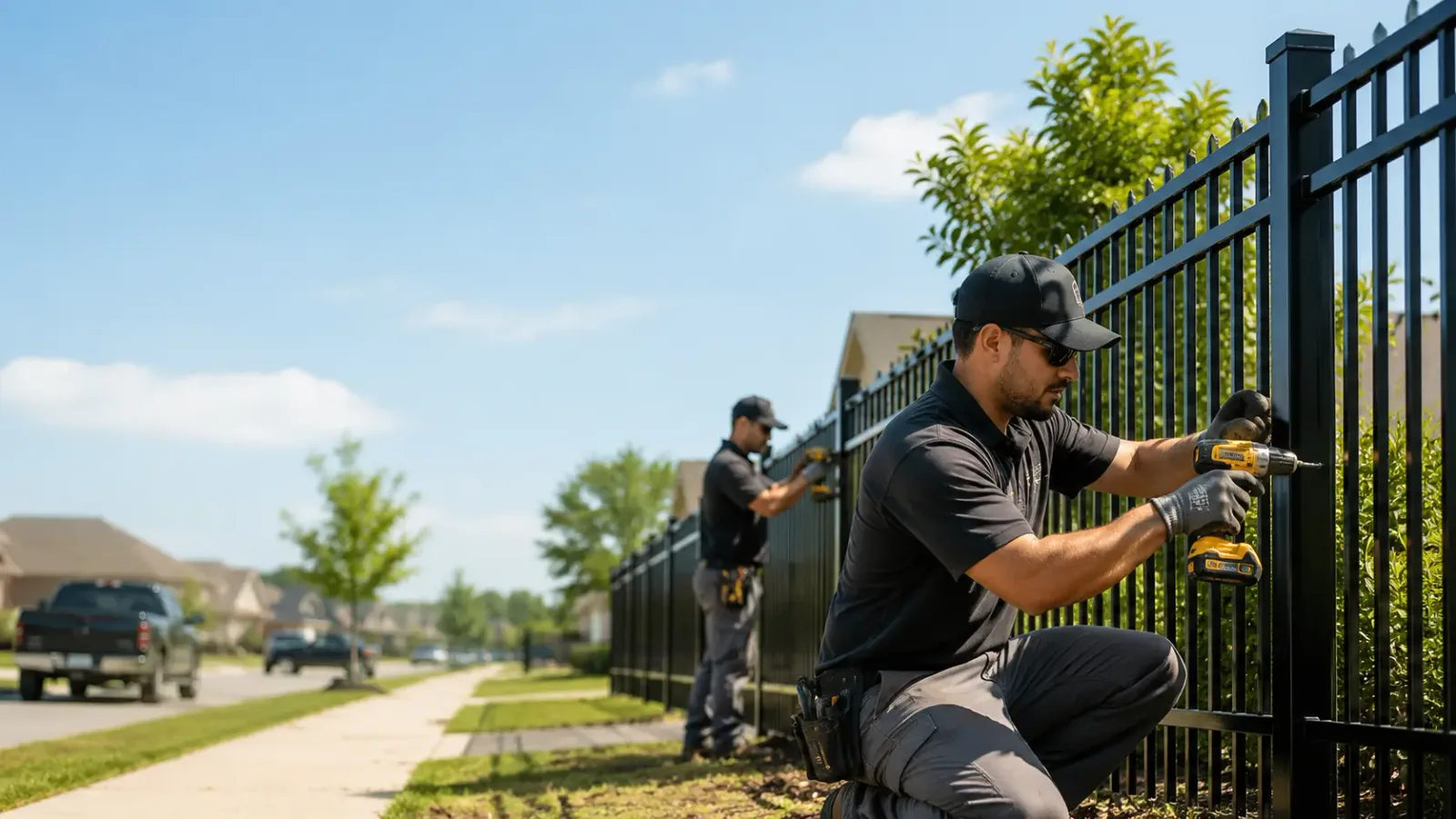 Metal Fence Installation in Rockport, IL
